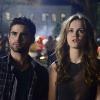 "Redux" --  Pictured (L-R)  John Elvis as Ben Drake and Mackenzie Lintz Norrie Calvert-Hill, stars in UNDER THE DOME that  begins its third season Thursday, June 25 on the CBS Television Network.  Photo Brownie Harris/CBSÃÂ©2015CBS Broadcasting Inc. All Rights Reserved.
