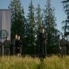 WAYWARD PINES:  L-R: Kacey Rohl, Tom Stevens and Christopher Meyer in the “City Upon A Hill” episode of WAYWARD PINES airing Wednesday, June 29 (9:00-10:00 PM ET/PT) on FOX. ©2016 Fox Broadcasting Co.  Cr:  Sergei Bachlakov/FOX