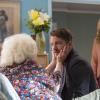 WEIRD LONERS:  At Caryn's (Becky Newton, R) urging, Stosh (Zackary Knighton) travels to Florida to meet her grandmother Evelyn (Guest star Susie Essman) in the all-new “Weird Dance” episode of WEIRD LONERS airing Tuesday, April 7 (9:30-10:00 PM ET/PT) on FOX. Ray Michshaw / FOX. © FOX BROADCASTING.