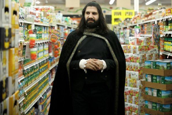 WHAT WE DO IN THE SHADOWS -- "Pilot" -- Season 1, Episode 1 -  Pictured (l-r): Kayvan Novak as Nandor. CR: John P Johnson/FX