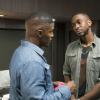 Jamie Foxx as himself and Jay Pharoah as Floyd in WHITE FAMOUS (Season 1, Episode 1). - Photo: Michael Desmond/SHOWTIME - Photo ID: WhiteFamous_101_9816.R
