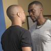 Kendrick Sampson as Robbie and Jay Pharoah as Floyd in WHITE FAMOUS (Season 1, Episode 3). - Photo: Eddy Chen/SHOWTIME - Photo ID: WhiteFamous_103_0673