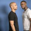 Kendrick Sampson as Robbie and Jay Pharoah as Floyd in WHITE FAMOUS (Season 1, Episode 3). - Photo: Eddy Chen/SHOWTIME - Photo ID: WhiteFamous_103_0947