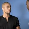 Kendrick Sampson as Robbie and Jay Pharoah as Floyd in WHITE FAMOUS (Season 1, Episode 3). - Photo: Eddy Chen/SHOWTIME - Photo ID: WhiteFamous_103_1074