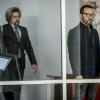 "Pilot" -- Pictured: Malachi Weir as Mike Leigh and Jeremy Piven as Jeffrey Tanner. Visionary tech innovator Jeffrey Tanner creates a cutting-edge crowdsourcing platform to solve his daughter\'s murder, and revolutionize crime solving in the process, on the series premiere of the new drama WISDOM OF THE CROWD, Sunday, Oct. 1 (8:30-9:30 PM, ET/PT), on the CBS Television Network. Jeremy Piven, Richard T. Jones, Natalia Tena, Monica Potter, Blake Lee and Jake Matthews star. Photo: Cate Cameron/CBS ÃÂ©2017 CBS Broadcasting, Inc. All Rights Reserved.