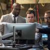 "In The Wild" -- Pictured: Richard T. Jones as Detective Tommy Cavanaugh, Blake Lee as Josh Novak and Jeremy Piven as Jeffrey Tanner. A user of Sophe, the cutting-edge crowdsourcing platform, uploads new footage of Jeffrey Tanner\'s daughter, Mia, being strong-armed by an unknown man five months prior to her murder. Also, Tanner enlists Sophe to help with Cavanaugh\'s case of a missing teenager, on WISDOM OF THE CROWD, Sunday, Oct. 8 (8:00-9:00 PM, ET/PT), on the CBS Television Network. Photo: Robert Voets/CBS ÃÂ©2017 CBS Broadcasting, Inc. All Rights Reserved.