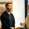 "Alpha Test" -- Pictured: Jeremy Piven as Jeffrey Tanner and Monica Potter as Alex Hale. Tariq has a personal case for Sophe after his childhood friend is the target of a violent stalker. Also, Tanner desperately tries to locate a recently deported individual that a Sophe user identified as a key witness in Mia\'s murder case, on WISDOM OF THE CROWD, Sunday, Dec. 17 (8:30-9:30 PM, ET/8:00-9:00 PM, PT) on the CBS Television Network. Photo: Monty Brinton/CBS ÃÂ©2017 CBS Broadcasting, Inc. All Rights Reserved.