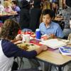 "Rockets, Communists, and the Dewey Decimal System"-- Pictured: Tam (Ryan Phuong) and Sheldon (Iain Armitage). To appease his worried mother, Sheldon employs the techniques of a self-help book to try and make a friend, when YOUNG SHELDON returns in its new time period, Thursday, Nov. 2 (8:31-9:01 PM, ET/PT) on the CBS Television Network.  Photo: Sonja Flemming/CBS ÃÂ©2017 CBS Broadcasting, Inc. All Rights Reserved.