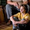 "A Solar Calculator, a Game Ball, and a Cheerleader\'s Bosom" -  Pictured: Georgie (Montana Jordan). Sheldon struggles with newfound popularity after utilizing statistics to help the football team, on YOUNG SHELDON, Thursday, Nov. 23  (8:31-9:01 PM, ET/PT) on the CBS Television Network. Photo: Michael Desmond/Warner Bros. Entertainment Inc. ÃÂ© 2017 WBEI. All rights reserved.