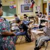 "An Eagle Feather, a String Bean, and an Eskimo" -- Pictured: Sheldon (Iain Armitage). When Sheldon moves to Dallas to attend a school for gifted children, the family struggles to cope with his absence, on YOUNG SHELDON, Thursday, Jan. 4 (8:31-9:01 PM, ET/PT) on the CBS Television Network. Photo: Monty Brinton/CBS ÃÂ©2017 CBS Broadcasting, Inc. All Rights Reserved.