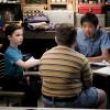"Demons, Sunday School, and Prime Numbers" - Pictured: Sheldon (Iain Armitage) and Tam (Ryan Phuong). A worried Mary sends Sheldon to Sunday school after she finds him playing Dungeons and Dragons with his friends Tam and Billy, on YOUNG SHELDON, Thursday, Jan. 11 (8:31-9:01 PM, ET/PT) on the CBS Television Network. Billy Gardell guest stars as Billy Sparks\' father, Herschel. Photo: Darren Michaels/Warner Bros. Entertainment Inc. ÃÂ© 2017 WBEI. All rights reserved.