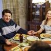 ÃÂPotato Salad, a Broomstick, and DadÃÂs WhiskeyÃÂ - Pictured: George, Sr. (Lance Barber) and Mary (Zoe Perry). When Mary takes a job as church secretary, she finds herself becoming Pastor JeffÃÂs (Matt Hobby) marriage counselor.  Also, Sheldon and Missy spend their first afternoon home alone, on YOUNG SHELDON, Thursday, March 1 (8:31-9:01 PM, ET/PT) on the CBS Television Network. Photo: Sonja Flemming/CBS ÃÂ©2018 CBS Broadcasting, Inc. All Rights Reserved.
