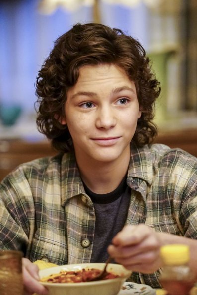 ÃÂPotato Salad, a Broomstick, and DadÃÂs WhiskeyÃÂ - Pictured: Georgie (Montana Jordan). When Mary takes a job as church secretary, she finds herself becoming Pastor JeffÃÂs (Matt Hobby) marriage counselor.  Also, Sheldon and Missy spend their first afternoon home alone, on YOUNG SHELDON, Thursday, March 1 (8:31-9:01 PM, ET/PT) on the CBS Television Network. Photo: Sonja Flemming/CBS ÃÂ©2018 CBS Broadcasting, Inc. All Rights Reserved.