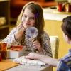 ÃÂPotato Salad, a Broomstick, and DadÃÂs WhiskeyÃÂ - Pictured: Missy (Raegan Revord). When Mary takes a job as church secretary, she finds herself becoming Pastor JeffÃÂs (Matt Hobby) marriage counselor.  Also, Sheldon and Missy spend their first afternoon home alone, on YOUNG SHELDON, Thursday, March 1 (8:31-9:01 PM, ET/PT) on the CBS Television Network. Photo: Sonja Flemming/CBS ÃÂ©2018 CBS Broadcasting, Inc. All Rights Reserved.