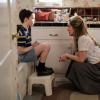 "Jiu-jitsu, Bubble Wrap, and Yoo-hoo" - Pictured: Sheldon (Iain Armitage) and Mary (Zoe Perry). Sheldon is bullied by an unlikely character, and Mary and George disagree on how to handle the situation, on YOUNG SHELDON,ÃÂThursday, April 5ÃÂ(8:31-9:01 PM, ET/PT) on the CBS Television Network. Photo: Darren Michaels/Warner Bros. Entertainment Inc. ÃÂ© 2018 WBEI. All rights reserved.