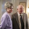 "Summer Sausage, a Pocket Poncho, and Tony Danza" - Pictured: Meemaw (Annie Potts) and Dr. Sturgis (Wallace Shawn). While Sheldon is busy keeping tabs on Meemaw\'s budding relationship with Dr. Sturgis (Wallace Shawn), George Sr. and Mary attempt to bond with their other children, on YOUNG SHELDON, Thursday, May 3 (8:31-9:01 PM, ET/PT) on the CBS Television Network. Photo: Michael Yarish/CBS ÃÂ©2018 CBS Broadcasting, Inc. All Rights Reserved.