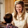 "Vanilla Ice Cream, Gentlemen Callers, and a Dinette Set" - Pictured: Mary (Zoe Perry). When Meemaw is pursued by two gentlemen callers (guest stars Richard Kind and Wallace Shawn), Sheldon interferes, forcing her to set some ground rules, on the season finale of YOUNG SHELDON, Thursday, May 10 (8:31-9:01 PM, ET/PT) on the CBS Television Network. Photo: Erik Voake/CBS ÃÂ©2018 CBS Broadcasting, Inc. All Rights Reserved.
