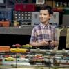 YOUNG SHELDON is a new half-hour, single-camera comedy created by Chuck Lorre and Steven Molaro, that introduces "The Big Bang Theory\'s" Sheldon Cooper  (Iain Armitage), a 9-year-old genius living with his family in East Texas and going to high school.  YOUNG SHELDON will have a special Monday launch behind the season premiere of THE BIG BANG THEORY on Sept. 25 (8:30-9:00 PM, ET/PT).  On Nov. 2, YOUNG SHELDON will move to its regular time period, Thursdays (8:30-9:00 PM, ET/PT) on the CBS Television Network. Photo: Robert Voets/CBS ÃÂ©2017 CBS Broadcasting, Inc. All Rights Reserved.