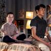 "A Financial Secret and Fish Sauce" - Pictured: Sheldon (Iain Armitage) and Tam (Ryan Phuong). When George Sr. asks Sheldon to keep a secret from Mary, the stress of not being honest drives Sheldon to hideout at Tam\'s for his first sleepover, on YOUNG SHELDON, Thursday, Oct. 11 (8:31-9:01 PM, ET/PT) on the CBS Television Network. Photo: Robert Voets/Warner Bros. Entertainment Inc. ÃÂ© 2018 WBEI. All rights reserved.