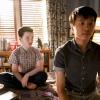 "A Financial Secret and Fish Sauce" - Pictured: Sheldon (Iain Armitage) and Tam (Ryan Phuong). When George Sr. asks Sheldon to keep a secret from Mary, the stress of not being honest drives Sheldon to hideout at Tam\'s for his first sleepover, on YOUNG SHELDON, Thursday, Oct. 11 (8:31-9:01 PM, ET/PT) on the CBS Television Network. Photo: Robert Voets/Warner Bros. Entertainment Inc. ÃÂ© 2018 WBEI. All rights reserved.