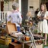 "Carbon Dating and a Stuffed Raccoon" - Pictured: Meemaw (Annie Potts) and Mary (Zoe Perry). Sheldon gets into trouble with fellow child genius, Paige (Mckenna Grace), at the science museum. Also, George Sr. is forced to play therapist to Paige\'s bickering parents, and Mary, Georgie and Missy help Meemaw with a garage sale, on YOUNG SHELDON, Thursday, Nov. 1 (8:31-9:01 PM, ET/PT) on the CBS Television Network. Photo: Cliff Lipson/CBS ÃÂ©2018 CBS Broadcasting, Inc. All Rights Reserved.