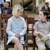 "Carbon Dating and a Stuffed Raccoon" - Pictured: Paige (Mckenna Grace) and Sheldon (Iain Armitage). Sheldon gets into trouble with fellow child genius, Paige (Mckenna Grace), at the science museum. Also, George Sr. is forced to play therapist to Paige\'s bickering parents, and Mary, Georgie and Missy help Meemaw with a garage sale, on YOUNG SHELDON, Thursday, Nov. 1 (8:31-9:01 PM, ET/PT) on the CBS Television Network. Photo: Sonja Flemming/CBS ÃÂ©2018 CBS Broadcasting, Inc. All Rights Reserved.
