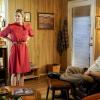 "Family Dynamics and a Red Fiero"- Pictured: Mary (Zoe Perry) and George Sr. (Lance Barber). A Thanksgiving dinner turns into a family fight when George Sr. is offered a job in Oklahoma, on YOUNG SHELDON, Thursday, Nov. 15 (8:31-9:01 PM, ET/PT) on the CBS Television Network. Photo: Bill Inoshita/CBS ÃÂ©2018 CBS Broadcasting, Inc. All Rights Reserved.
