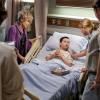 "A Tummy Ache and a Whale of a Metaphor" - Pictured: Meemaw (Annie Potts), Sheldon (Iain Armitage), Mary (Zoe Perry) and George Sr. (Lance Barber). When Sheldon has to spend a few days in the hospital, he turns into the world\'s worst patient.  Also, Missy gets a taste of what life would be like without her twin, on YOUNG SHELDON, Thursday, Jan. 10 (8:31-9:01 PM, ET/PT) on the CBS Television Network. Photo: Darren Michaels/Warner Bros. Entertainment Inc. ÃÂ© 2018 WBEI. All rights reserved.