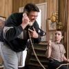 "A Loaf of Bread and a Grand Old Flag" -- Pictured: George Sr. (Lance Barber) and Sheldon (Iain Armitage). Things spiral out of control when Sheldon boycotts his favorite bread company.  Also, Georgie offers Veronica a shoulder to cry on when she\'s dumped by her boyfriend, on YOUNG SHELDON, Thursday, February 21 (8:31-9:01 PM, ET/PT) on the CBS Television Network. Photo: Michael Desmond/Warner Bros. Entertainment Inc. ÃÂ© 2019 WBEI. All rights reserved.