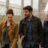 "Pack Mentality" -- Jackson, Abraham, Mitch, Jamie and Chloe are tasked by a top intelligence agent to find the cause of the strange animal behavior around the world. When the team travels to Mississippi to investigate the wolf attack on the prison, Mitch and Abraham break off to catch one of the wolves, and Chloe, Jackson and Jamie discover that death row inmate escapee Evan Lee Hartley (Marcus Hester) might somehow be involved in the attack. Also, the team meets FBI Agent Ben Shafer (Geoff Stults), who may know more about the prison fire than he\'s saying, on ZOO, Tuesday, July 21 (9:00-10:00 PM, ET/PT), on the CBS Television Network.  Pictured (L-R) Kristen Connolly as Jamie Campbell, James Wolk  as Jackson Oz, and  Nora Arnezeder as Chloe Tousignant Photo:   Steve Dietl/CBS  ÃÂ© 2015 CBS Broadcasting Inc. All Rights Reserved.