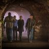 "Sleuths" -- The team travels to Paris to search for a group of bears that were being studied for migration habits when their trackers mysteriously went offline. While investigating the strange occurrence, Chloe must work with and ultimately confront her ex-fiancÃÂ©, a civil engineer, who is helping city officials find the missing bears. Meanwhile, with Jamie accused of murder, the team makes a daring plan to hack into the Reiden-Global mainframe, and Mitch makes a shocking discovery about the next evolutionary step of the animals, on ZOO, Tuesday, August 11 (9:00-10:00 PM, ET/PT), on the CBS Television Network.  Pictured (L-R) Nonso Anozie as Abraham Kenyatta, Simon Kassianides as Jean-Michel Lion, Nora Arnezeder as Chloe Tousignant  and  James Wolk   as Jackson Oz, Photo Credit: Hilary Bronwyn Gayle/CBS  ÃÂ© 2015 CBS Broadcasting Inc. All Rights Reserved