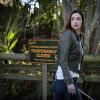 ZOO, a new drama based on the #1 bestselling novel by James Patterson, will premiere Tuesday, June 30 (9:00-10:00 PM, ET/PT). In the series, a wave of violent animal attacks against humans begin taking place across the globe. As the assaults become more cunning, coordinated and ferocious, a young renegade  zoologist (James Wolk) is thrust into the race to unlock the pandemic\'s mystery before there\'s no place left for people to hide. Pictured Kristen Connolly as Jamie Campbell  Photo: Patti Perret/CBS  copyright 2015 CBS Broadcasting Inc. All Rights Reserved.