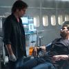 "Pangaea" and "Clementine" -- Mitch and Jamie hatch a daring plan to undermine the Noah Objective once and for all, and the team reunites on the Island of Pangaea where the final pieces of the cure are put in place, on the special two-hour second season finale of ZOO, Tuesday, Sept. 6 (9:00-11:00 PM, ET/PT), on the CBS Television Network.  Pictured  (L-R) Kristen Connolly as  Jamie Campbell,   Billy Burke as Mitch Morgan and  James Wolk as  Jackson Oz Photo: Shane Harvey /CBSÃÂ©2016 CBS Broadcasting, Inc. All Rights Reserved
