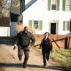 "Diaspora" -- Jackson and Logan discover a link between the hybrid attacks that occur in Portland and New York; Mitch is interrogated by a woman claiming to be his daughter, Clementine; and a new development in Abraham\'s research into the sterility crisis endangers his family, on ZOO, Thursday, July 6 (10:00-11:00 PM, ET/PT) on the CBS Television Network. Pictured (L-R) Nonso Anozie as Abraham Kenyatta and Alyssa Diaz as  Dariela Marzan  Photo: Shane Harvey /CBSÃÂ©2017 CBS Broadcasting, Inc. All Rights Reserved