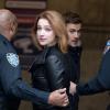 "Drop It Like It\'s Hot" -- While Jamie\'s under arrest, she manages to manipulate Mitch and Logan into helping her hunt shepherds, members of a secretive group responsible for sterilizing humans, on ZOO, Thursday, July 27 (10:00-11:00 PM, ET/PT) on the CBS Television Network. Pictured (L-R)    Kristen Connolly as Jamie Campbell   and Josh Salatin as Logan Photo: Shane Harvey /CBSÃÂ©2017 CBS Broadcasting, Inc. All Rights Reserved
