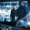 "Oz Is Oz" -- Mitch seeks to rescue Clementine from her captors and a glimpse into Jackson\'s sister Abigail\'s (Athena Karkanis) past reveals the origins of the hybrids, on ZOO, Thursday, August 3 (10:00-11:00 PM, ET/PT), on the CBS Television Network.  Pictured (L-R) James Wolk  as Jackson Oz, Nonso Anozie  as Nonso Anozie  and Gracie Dzienny  as Clementine Photo: Shane Harvey /CBSÃÂ©2017 CBS Broadcasting, Inc. All Rights Reserved