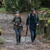 "Wham, Bam, Thank You Sam" -- The team sets out on a rescue mission for Abe and Dariela\'s son, Isaac (Jesse Muhoozi). Then, in search of information on a new hybrid, Mitch and Jamie travel to California where they cross paths with a familiar face from their past, on ZOO, Thursday, August 10 (10:00-11:00 PM, ET/PT), on the CBS Television Network. Pictured (L-R) Kristen Connolly as Jamie Campbell and Billy Burke as Mitch Morgan Photo: Shane Harvey /CBSÃÂ©2017 CBS Broadcasting, Inc. All Rights Reserved
