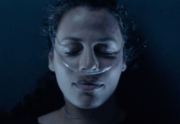 "Once Upon a Time in the Nest" -- After Jackson attacks Abigail (Athena Karkanis), the team rushes to save her as her life hangs in the balance, on ZOO, Thursday, August 31 (10:00-11:00 PM, ET/PT) on the CBS Television Network. Pictured Athena Karkanis as Abigail  Photo: Best Possible Screen Grab  /CBSÃÂ©2017 CBS Broadcasting, Inc. All Rights Reserved