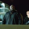 "The Barrier" -- The team races to stop the hybrids from breaching the barrier wall by shutting down the last beacon that draws them in, on the third season finale of ZOO, Thursday, Sept. 21 (10:00-11:00 PM, ET/PT) on the CBS Television Network. Pictured (L-R) Nonso Anozie (Abraham Kenyatta) and Hilary Jardine (Tessa Williams)  Photo: Eduardo Araquel /CBSÃÂ©2017 CBS Broadcasting, Inc. All Rights Reserved