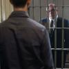 ALCATRAZ: 1960s Prison Warden James (Jonny Coyne, R), visits inmate Ernest Cobb (guest star Joe Egender, L) in the two-hour premiere &quot;Pilot/Ernest Cobb&quot; episode of ALCATRAZ debuting Monday, Jan.  16 (8:00-10:00 PM ET/PT) and making its time period premiere on Monday, Jan. 23 (9:00-10:00 PM ET/PT) on FOX. &#xa9;2011 Fox Broadcasting Co. CR: Liane Hentscher/FOX
