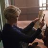 ALCATRAZ: Rebecca (Sarah Jones) looks for clues to a missing prisoner in the two-hour premiere &quot;Pilot/Ernest Cobb&quot; episode of ALCATRAZ debuting Monday, Jan 16 (8:00-10:00 PM ET/PT) and making its time period premiere on Monday, Jan 23 (9:00-10:00 PM ET/PT) on FOX. &#xa9;2011 Fox Broadcasting Co. CR: Liane Hentscher/FOX