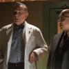ALCATRAZ: In 1960, Dr. Beauregard (guest star Leon Rippy, L) and Warden James (Jonny Coyne, R) question a prisoner in the &quot;Paxton Petty&quot; episode of ALCATRAZ airing Monday, Feb. 13 (9:00-10:00 PM ET/PT) on FOX. &#xa9;2012 Fox Broadcasting Co. CR: Liane Hentscher/FOX