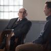 ALCATRAZ: In 1960, Warden James (Jonny Coyne, L) makes a deal with Alcatraz inmate Garrett Stillman (guest star Greg Ellis, R) in the first part of the special two-hour season finale &quot;Garrett Stillman/Tommy Madsen&quot; episode of ALCATRAZ airing Monday, March 26 (8:00-10:00 PM ET/PT) on FOX. &#xa9;2012 Fox Broadcasting Co. CR: Liane Hentscher/FOX