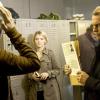 ALCATRAZ: The chilling new thriller centered on America&#x2019;s most infamous prison and the mysterious return of its most notorious criminals will premiere midseason on FOX.   Pictured L-R: Sarah Jones and Sam Neill &#xa9;2011 Fox Broadcasting Co. CR: James Dittiger/FOX