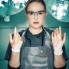Critical, Series 1.Publicity Specials..Kimberley Nixon as Harry Bennet-Edwardes
