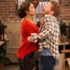 DADS: Veronica (Brenda Song, L) uses intimidation to motivate Eli (Seth Green, R) in the &quot;Heckuva Job, Brownie&quot; episode of DADS airing Tuesday, Sept. 24 (8:00-8:30 PM ET/PT) on FOX. &#xa9;2013 Fox Broadcasting Co. Cr: Jennifer Clasen/FOX