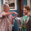 DADS: David (Peter Riegert, L) describes Eli's (Seth Green, R) future with Anne in the &quot;Funny Girl&quot; episode of DADS airing Tuesday, Oct. 8 (8:00-8:30 PM ET/PT) on FOX. &#xa9;2013 Fox Broadcasting Co. Cr: Eddy Chen/FOX
