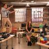DADS: Warner (Giovanni Ribisi, L) and Eli (Seth Green, R) have a fake wizard fight on their desks in the &quot;My Dad's Hotter Than Your Dad&quot; episode of DADS airing Tuesday, Oct. 8 (8:00-8:30 PM ET/PT) on FOX. Also pictured: Brenda Song. &#xa9;2013 Fox Broadcasting Co. Cr: Eddy Chen/FOX