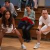 DADS: Warner (Giovanni Ribisi, R) and Camila (Vanessa Lachey, L) compete in the annual Virtual Tennis Tournament in the &quot;Doubles Trouble&quot; episode of DADS airing Tuesday, Nov. 12 (8:00-8:30 PM ET/PT) on FOX. &#xa9;2013 Fox Broadcasting Co. Cr: Jennifer Clasen/FOX