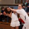 DADS: Warner (Giovanni Ribisi, R) becomes overly competitive during the annual Virtual Tennis Tournament in the &quot;Doubles Trouble&quot; episode of DADS airing Tuesday, Nov. 12 (8:00-8:30 PM ET/PT) on FOX. Also pictured: Vanessa Lachey. &#xa9;2013 Fox Broadcasting Co. Cr: Jennifer Clasen/FOX